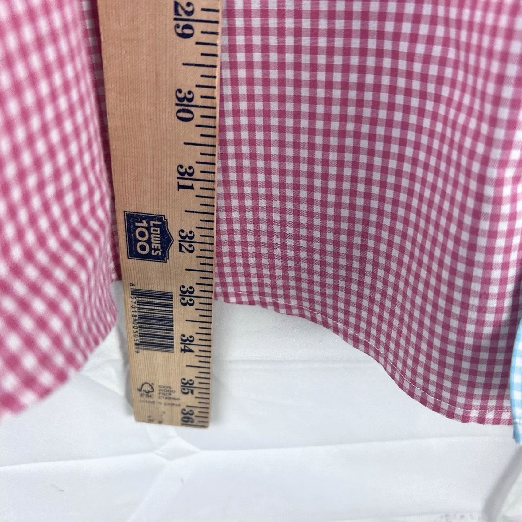 Izod IZOD Men's Multicolor Checkered Gingham Long Sleeve Button-Up Shirt 3XL Mens Regular Button-Down Collared Classic Shirt Size US XXL / EU 58 / 5 - 7 Thumbnail
