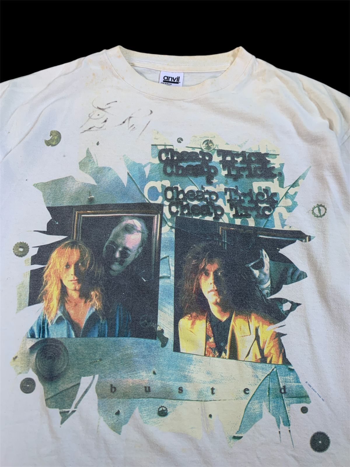 Band Tees × Vintage Vintage 90s Cheap Trick Tee Size US XL / EU 56 / 4 - 2 Thumbnail