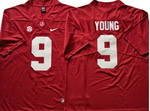 Other Alabama Crimson Tide 9 Bryce Young Red Football Jersey Size US M / EU 48-50 / 2 - 1 Thumbnail