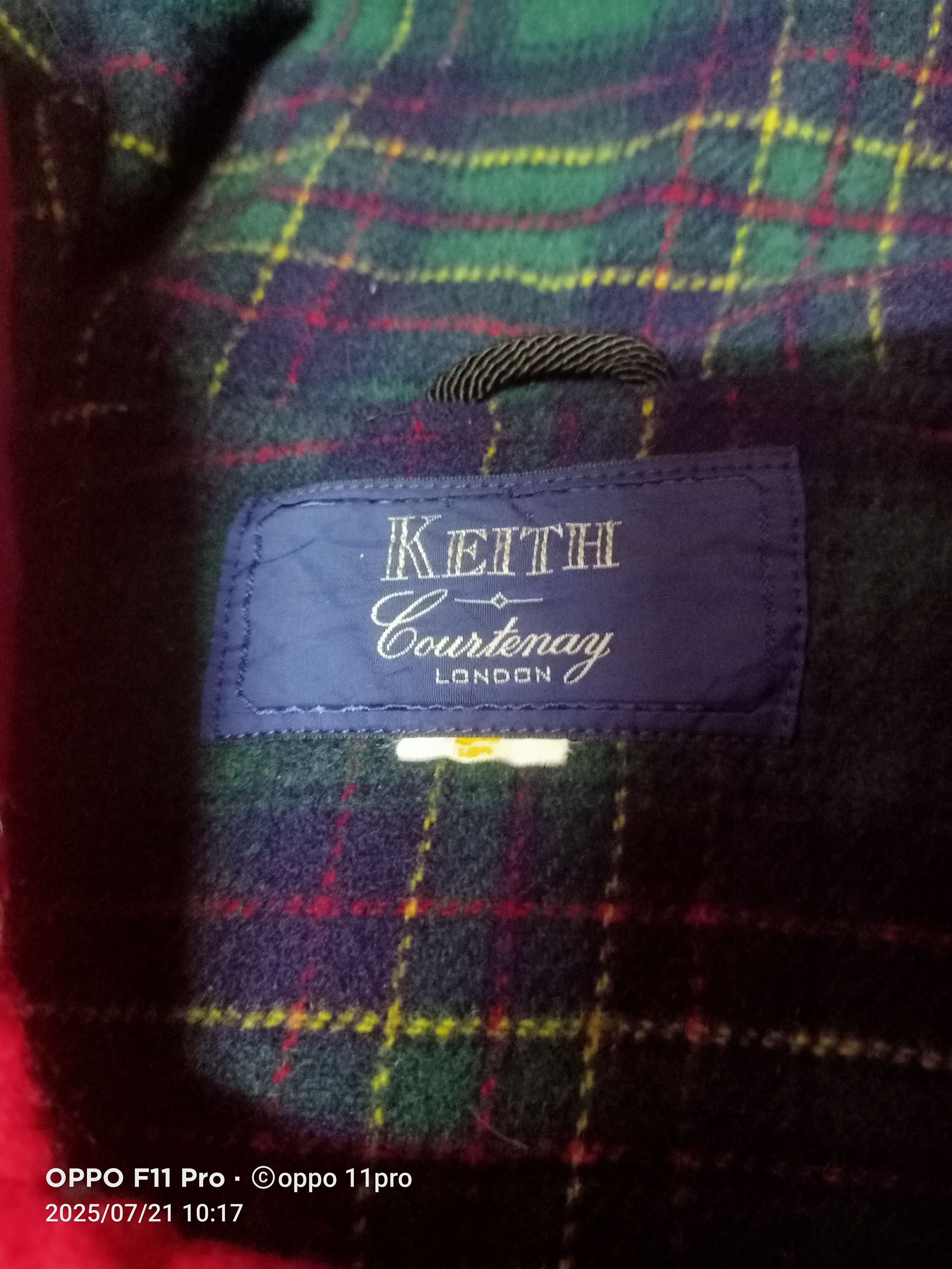 Le Grande Bleu (L.G.B.) 🌟Keith Courtenany London Long Jacket Wool Men 🌟 Size US L / EU 52-54 / 3 - 5 Thumbnail