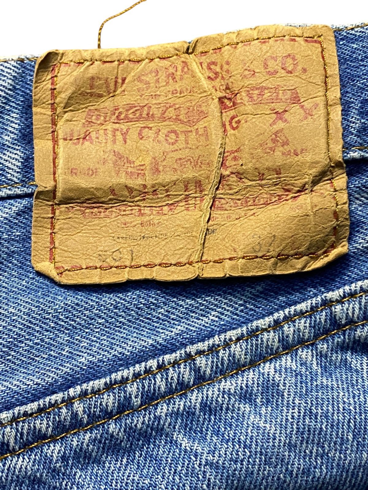 Levi's Vintage Levis 501 80’s ButtonFly 524 Blue Wash Jeans Size US 30 / EU 46 - 11 Thumbnail