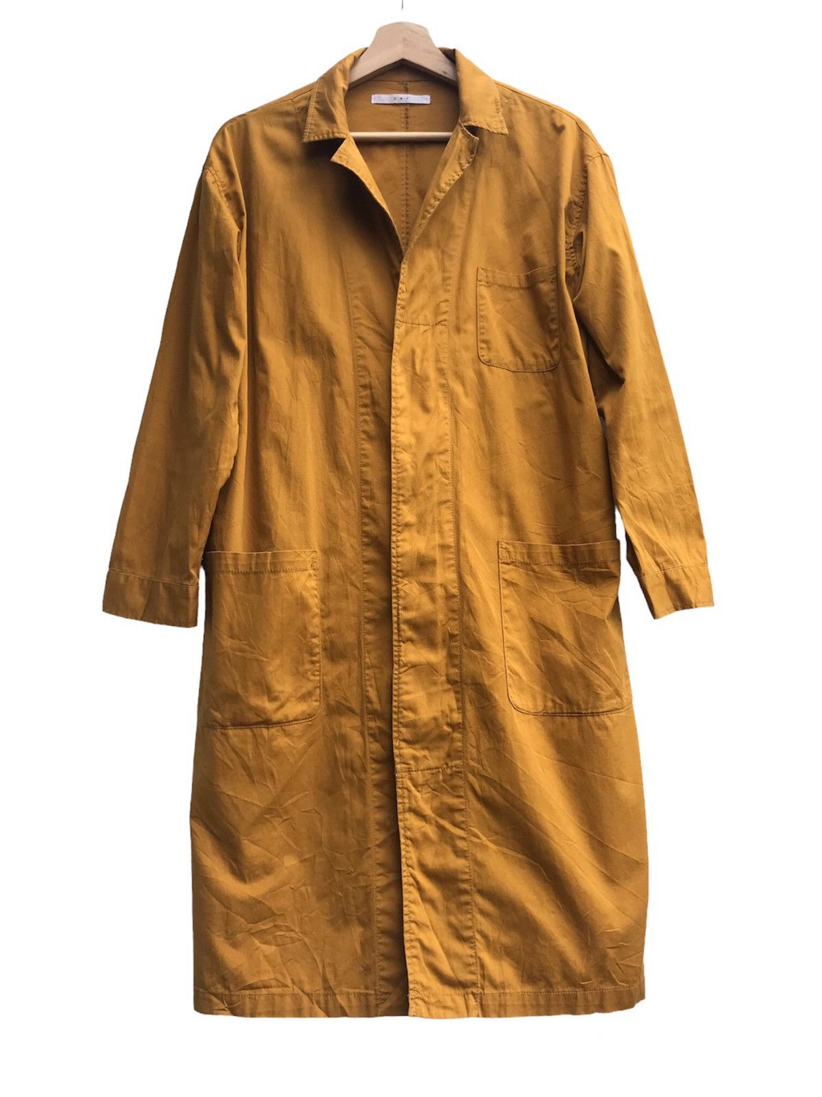 image of Avant Garde Kbf Japanese Cotton Coat in Gold, Women's