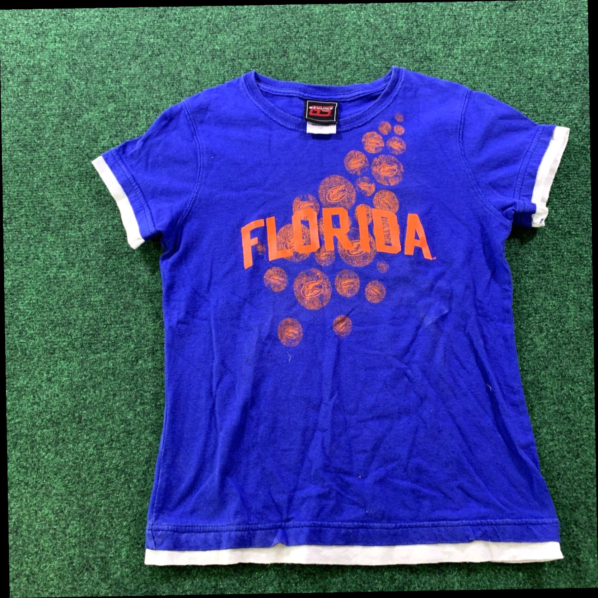 NCAA Genuine Women's Xs T-Shirt Size youth Large Florida Gators Blue shirt Size XS / US 0-2 / IT 36-38 - 2 Thumbnail
