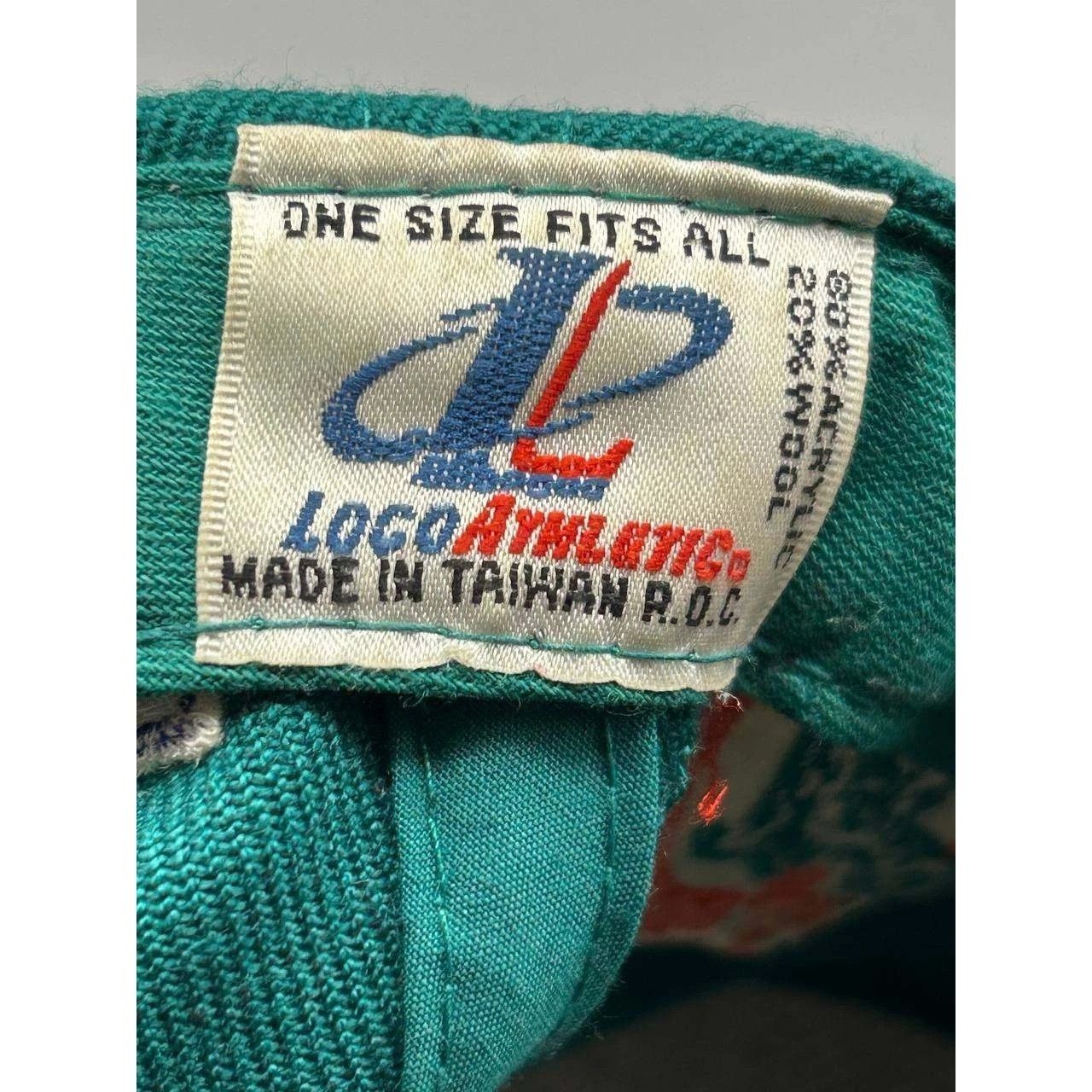 Logo Athletic Vintage Miami Dolphins Hat Men Blue NFL Snap Back Cap Size ONE SIZE - 4 Thumbnail