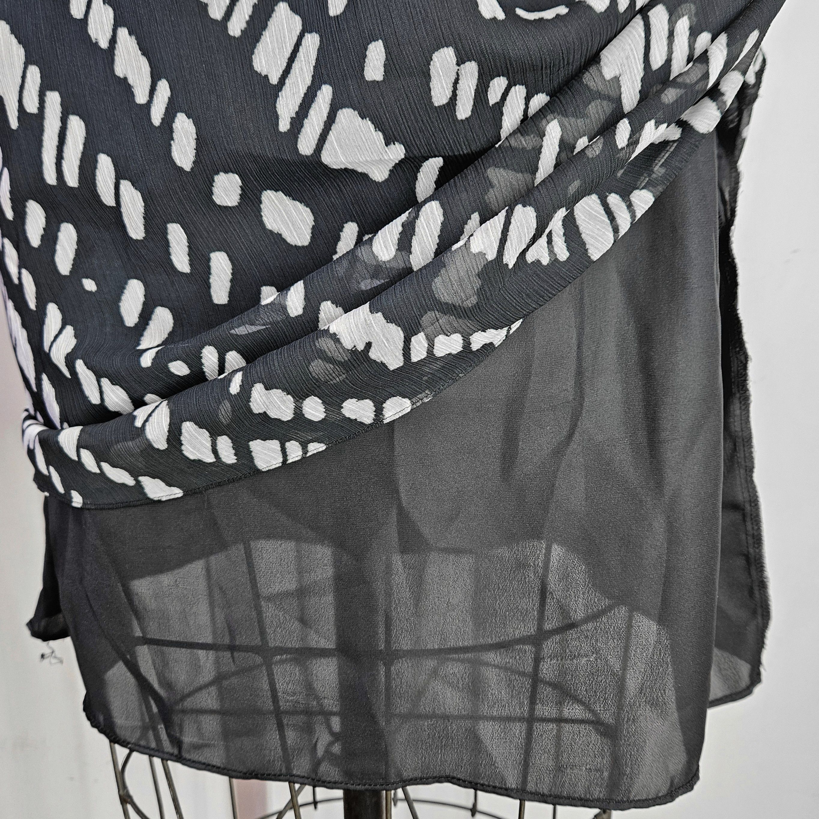 Other Axcess Size L Dress Belted Waist Sleeveless Bias Size L / US 10 / IT 46 - 6 Thumbnail