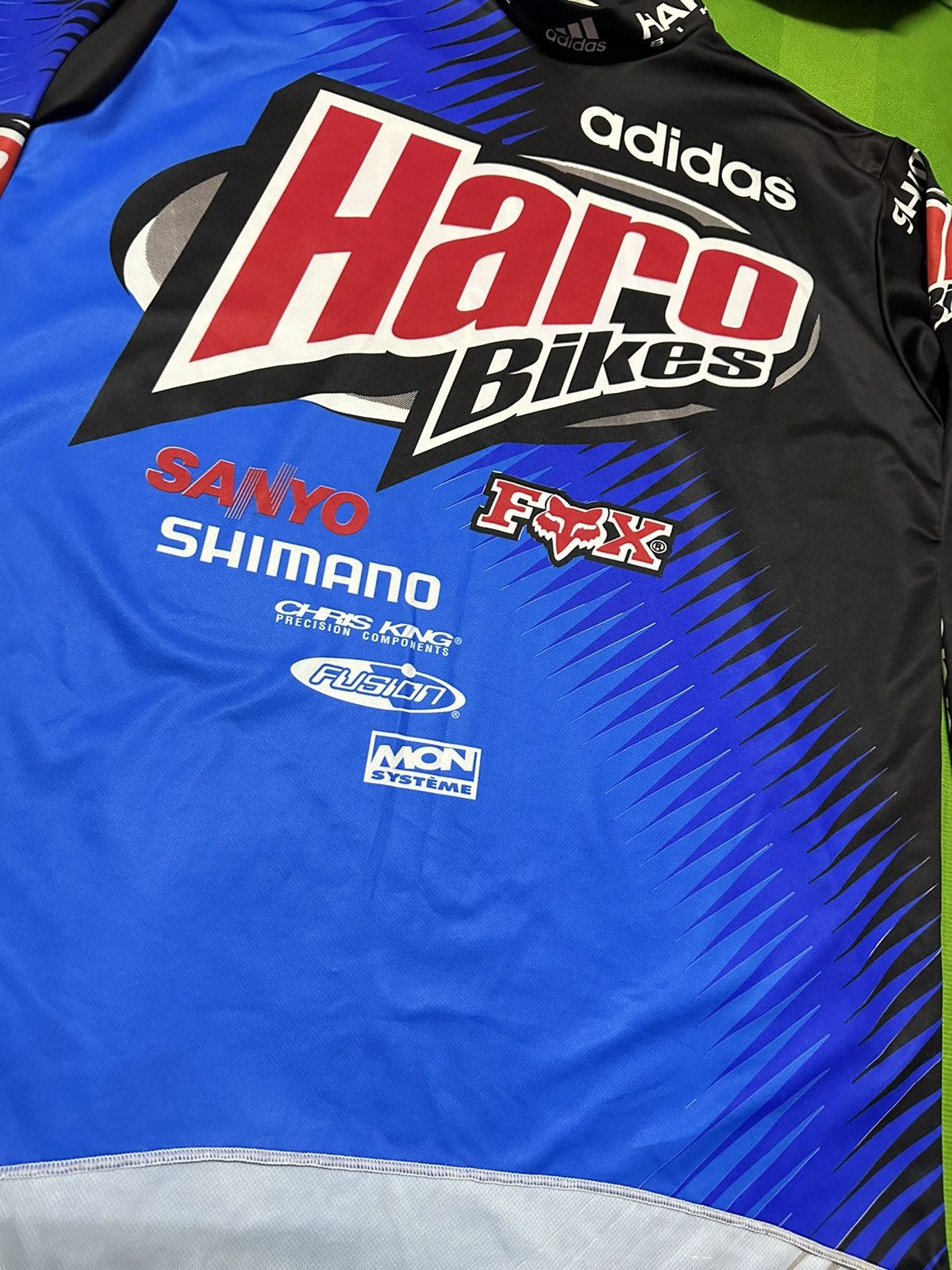 Adidas Vtg Verge Haro Bikes BMX jersey Size US L / EU 52-54 / 3 - 7 Thumbnail