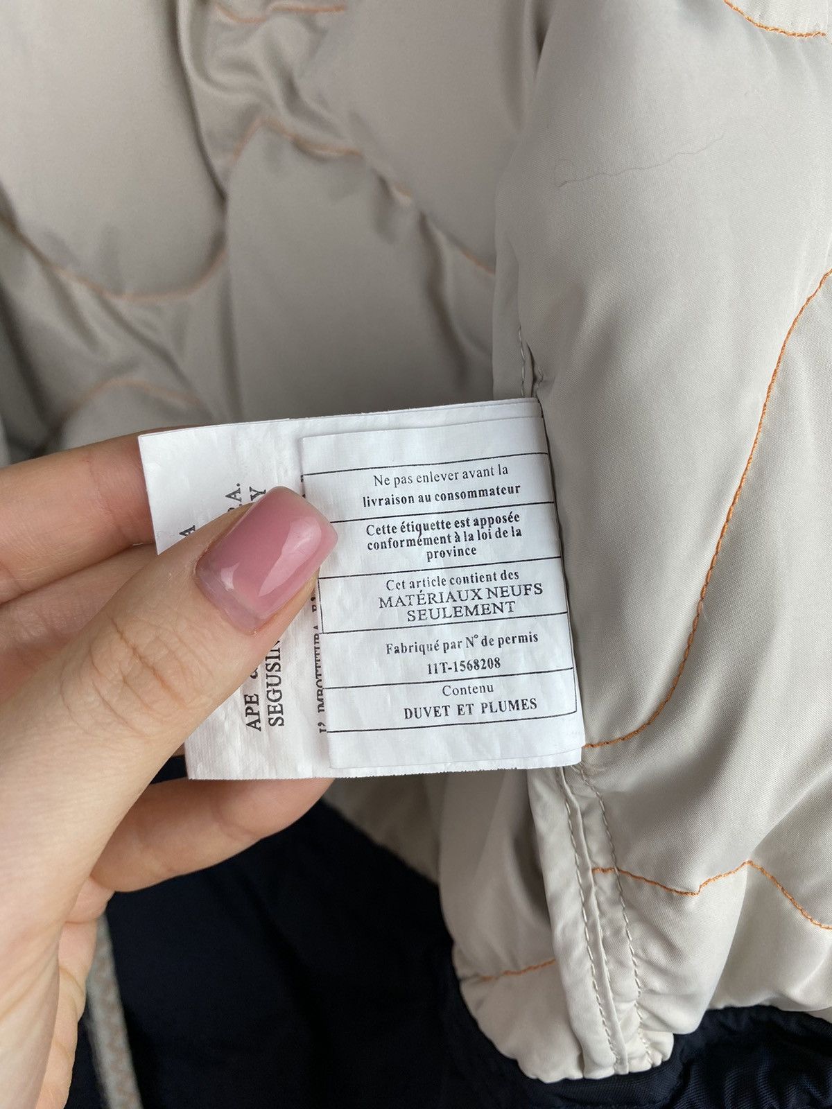 Parajumpers Parajumpers Masterpiece Series quilted down lining jacket Size US L / EU 52-54 / 3 - 22 Thumbnail