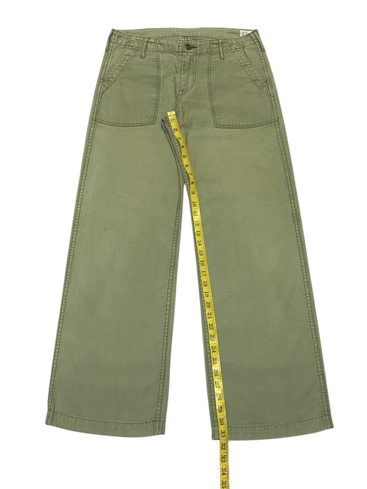 Orslow Vintage OrSlow Baker Pants Wide Leg Pants Size US 32 / EU 48 - 14 Thumbnail