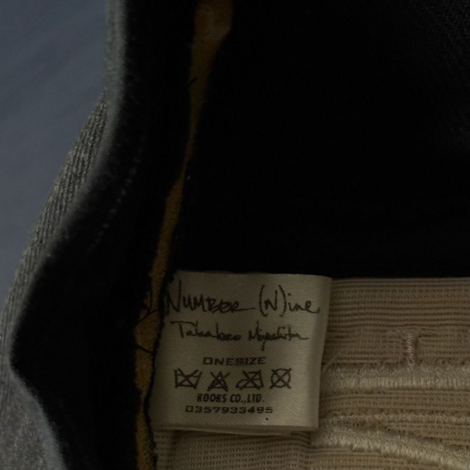 Japanese Brand × Number (N)ine × Vintage 🇯🇵2006 NUMBER (N)INE FUCK YOU Embroidered Cap Size ONE SIZE - 10 Thumbnail