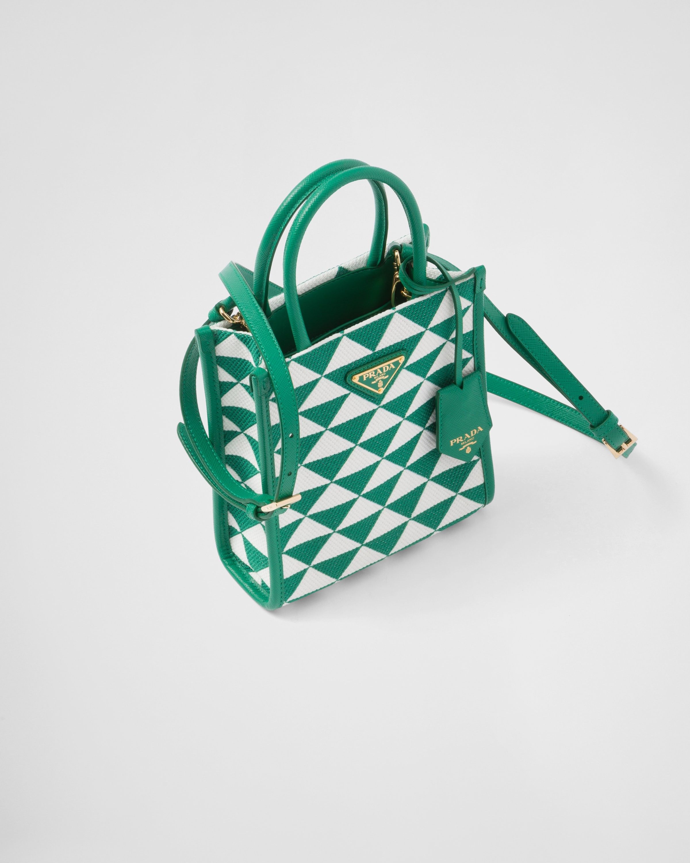 Prada o1la1rc1a0925 Size: OS / Symbole Embroidered Mini Bag Size ONE SIZE - 3 Thumbnail
