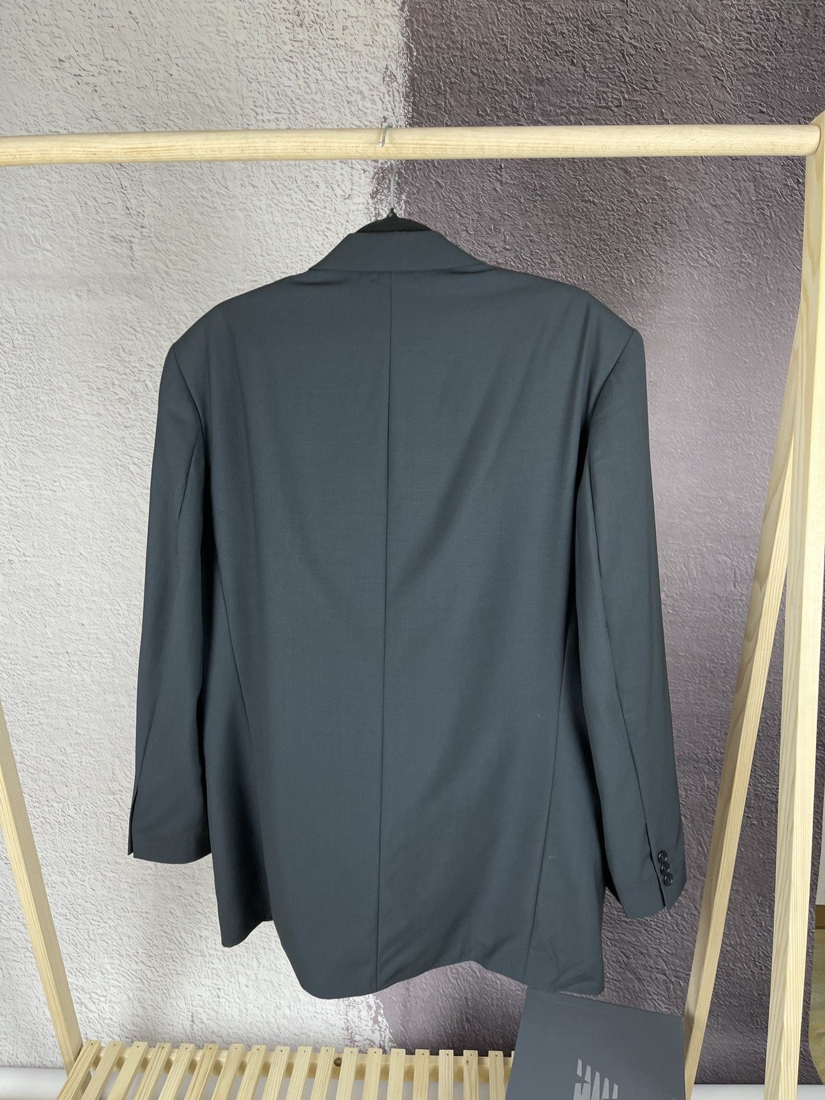 Balmain Balmain Paris Wool Suit Grey 3 Button Single Breasted 2 Pcs Size 42R - 8 Thumbnail