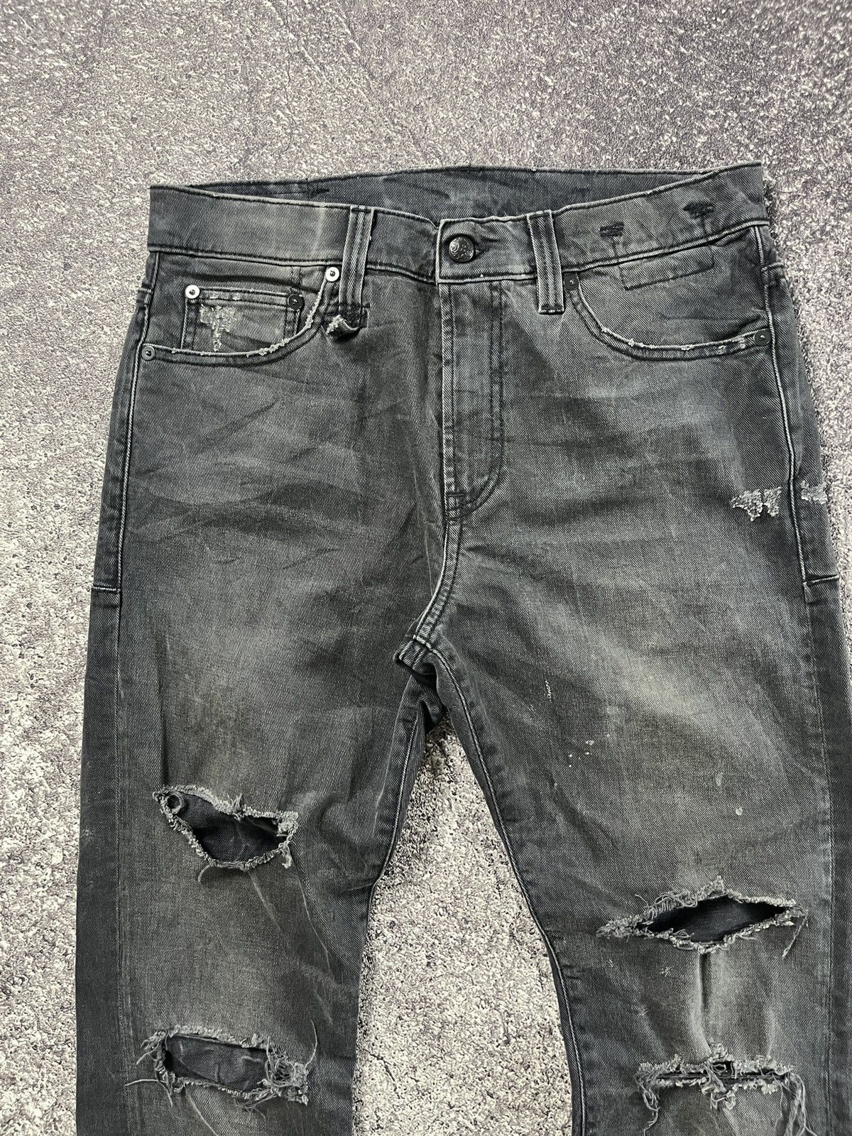 R13 R13 distressed denim Size US 32 / EU 48 - 2 Thumbnail