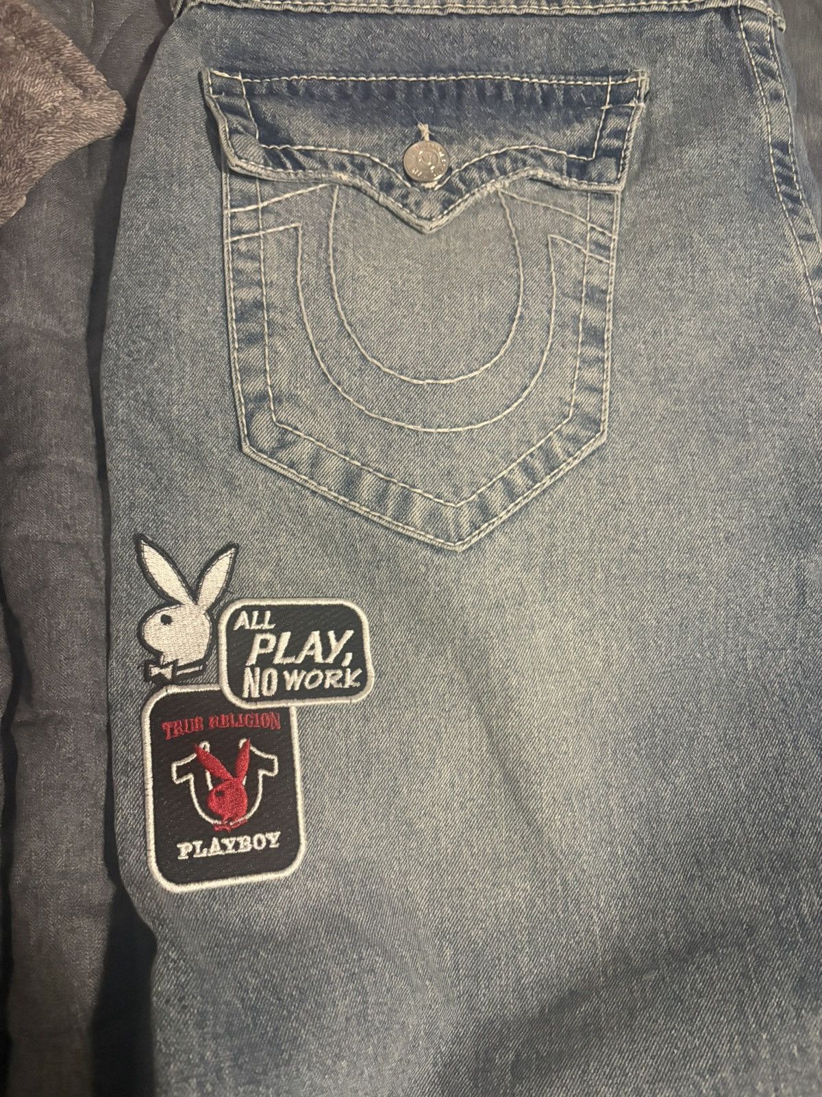 Playboy × True Religion True religion x playboy relaxed pants Size US 38 / EU 54 - 3 Thumbnail