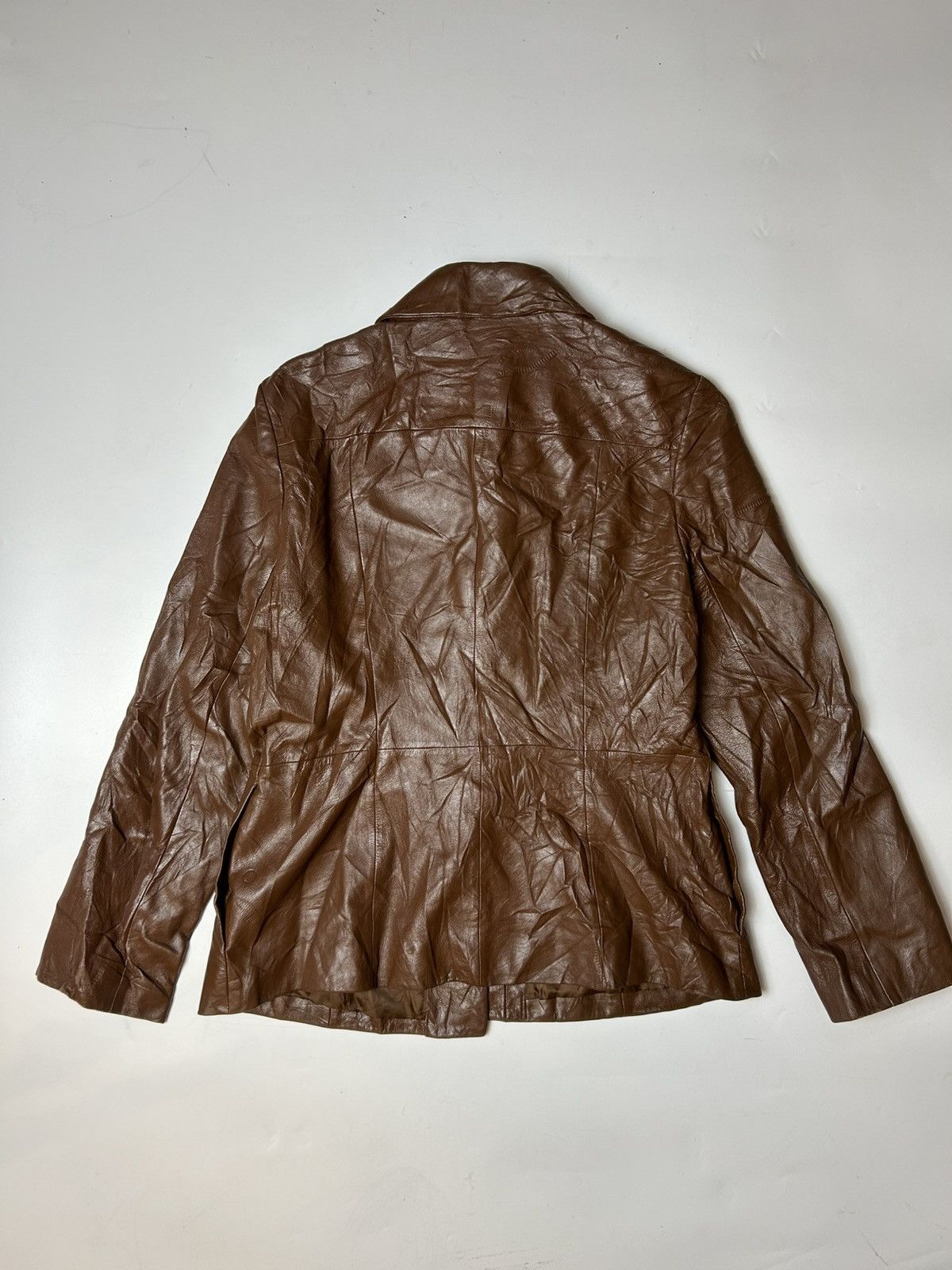 Japanese Brand ZORRONUEZ SHEEPSKIN LEATHER JACKET Size ONE SIZE - 3 Thumbnail