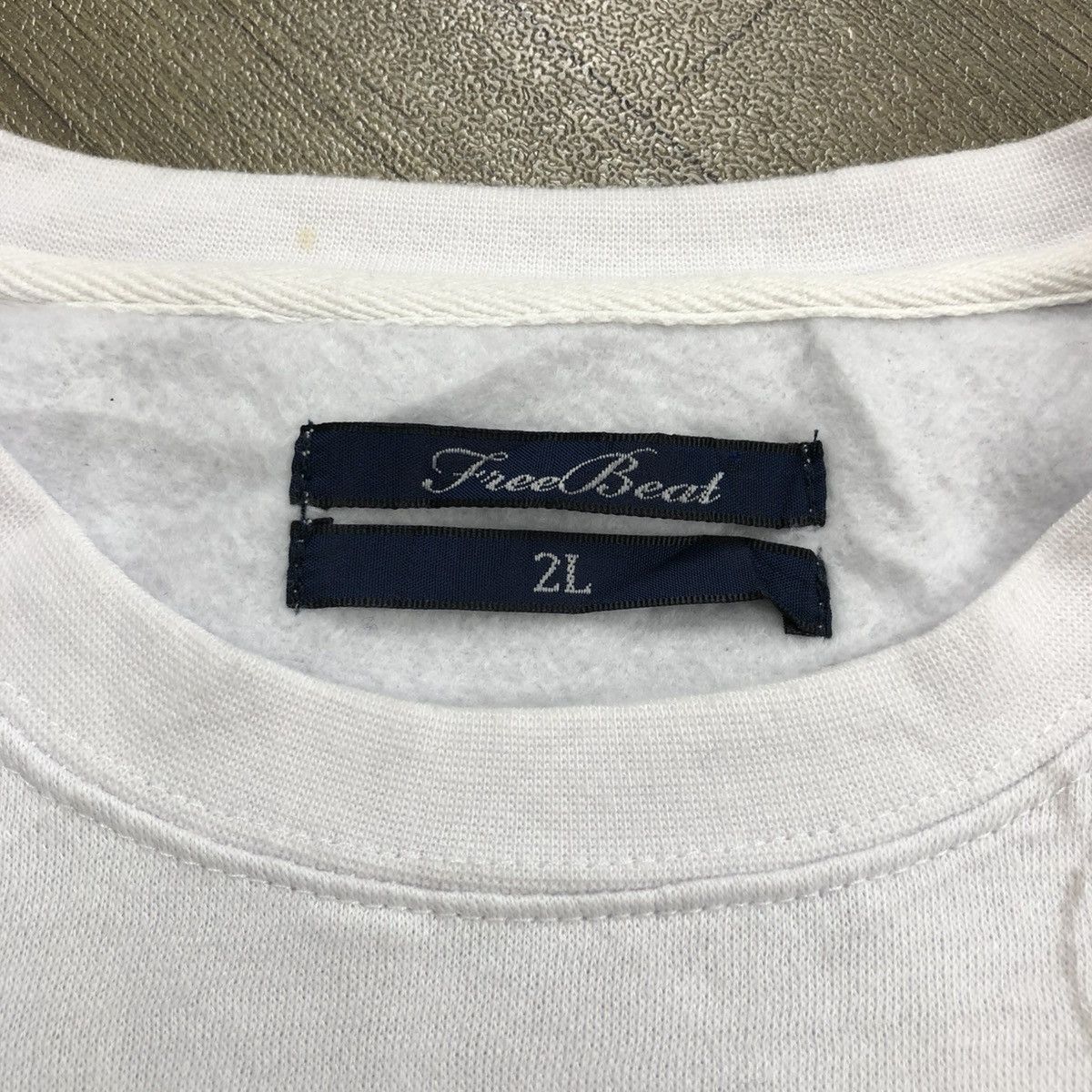 If Six Was Nine × Japanese Brand × Le Grande Bleu (L.G.B.) 2000s Free Beat Poem Tribal Goa Lgb Punk Style Sweatshirt Size US L / EU 52-54 / 3 - 7 Thumbnail
