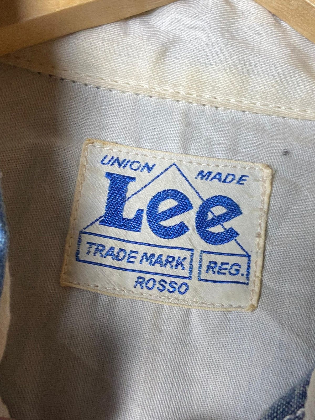 Lee Vintage LEE Rossa Denim Shirt Dress (150) Size M / US 6-8 / IT 42-44 - 7 Thumbnail
