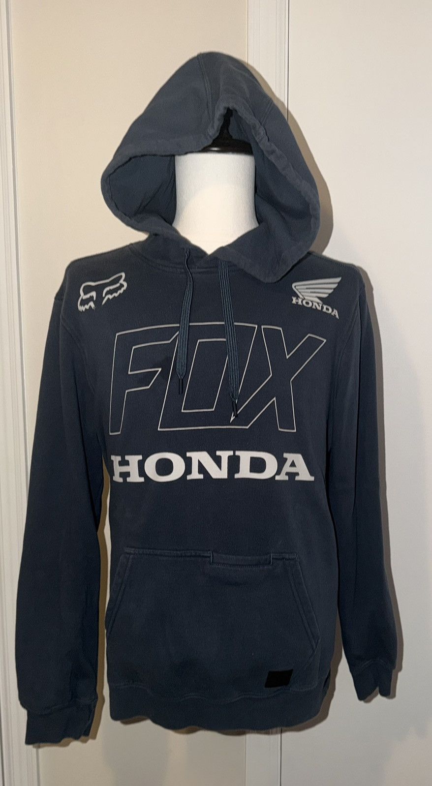 Fox Racing Fox Racing Men’s Blue Fox X Honda Fleece Pullover Hoodie L Size US L / EU 52-54 / 3 - 1 Thumbnail