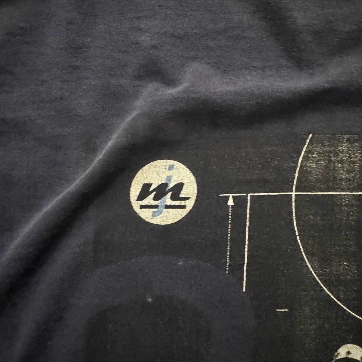 Nike × Stussy Vintage 90s Made In USA Blue Jordan Nike Graphic Tee XL Size US L / EU 52-54 / 3 - 25 Thumbnail