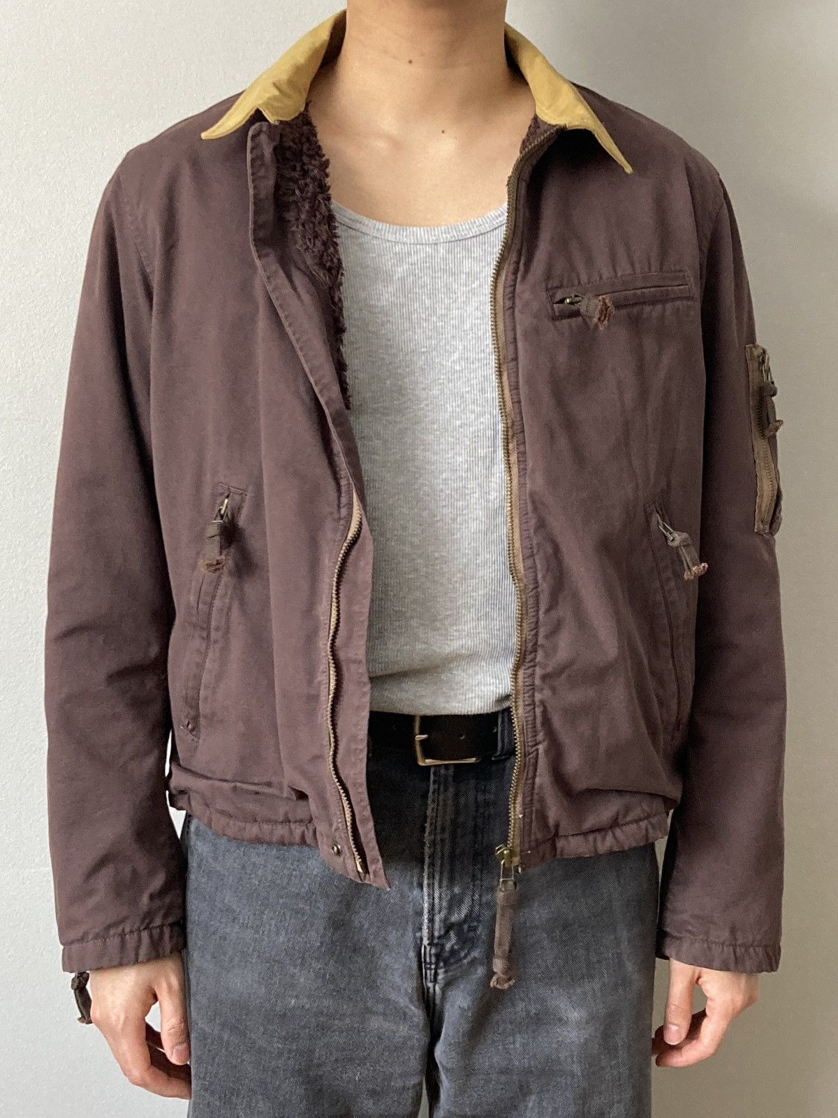 Dezert 90s Biker Bomber Hybrid Jacket Size US S / EU 44-46 / 1 - 5 Thumbnail