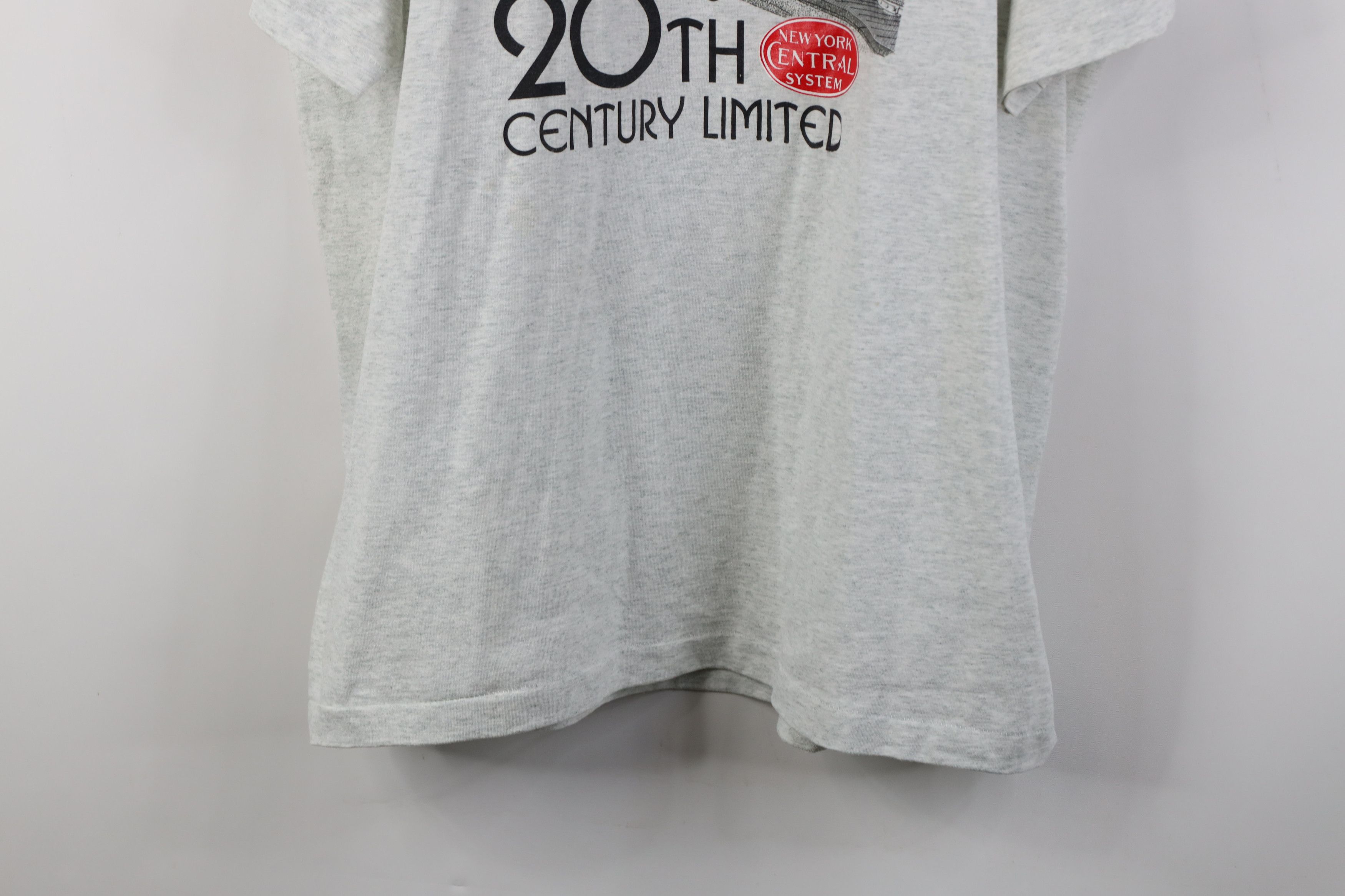 Vintage Vintage 90s System The 20th Century Limited T-Shirt USA Size US XXL / EU 58 / 5 - 3 Thumbnail