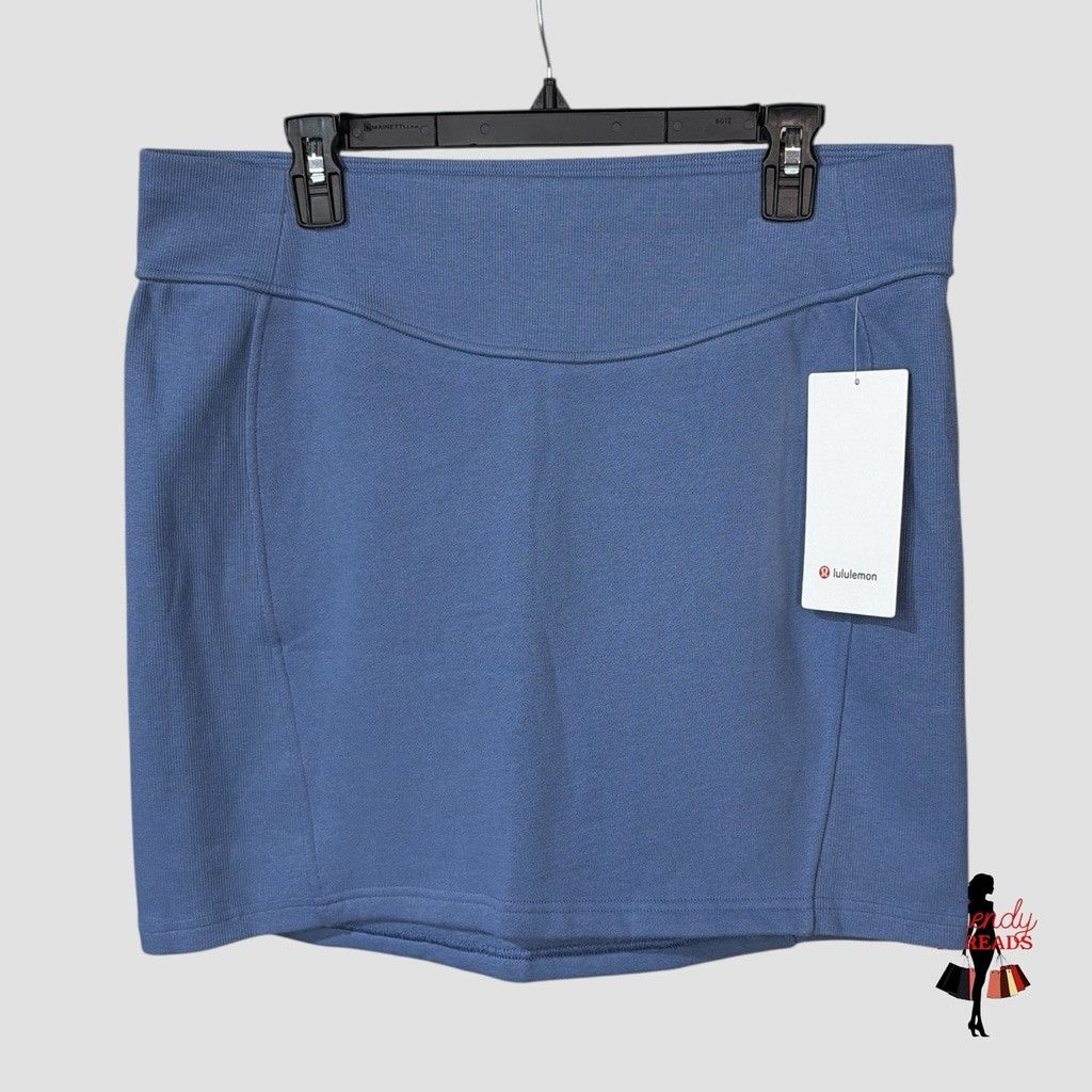 Lululemon Lululemon Scuba HR Mini Skirt Oasis Blue Women’s XL NWT Spor Size 38" / US 16 / IT 52 - 3 Thumbnail