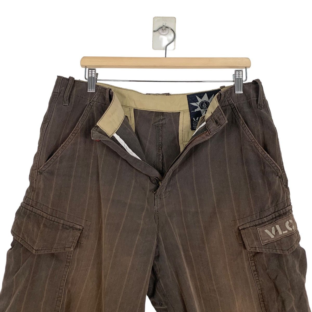 Volcom Volcom Stone Striped Sun Faded Cargo Short Pant #0982-C44 Size US 32 / EU 48 - 11 Thumbnail