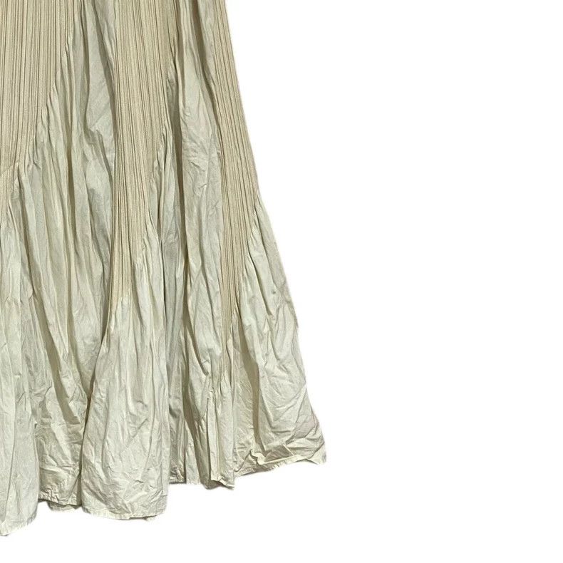 Issey Miyake Issey Miyake Beige pleated skirt Size 42" / US 20 - 4 Thumbnail