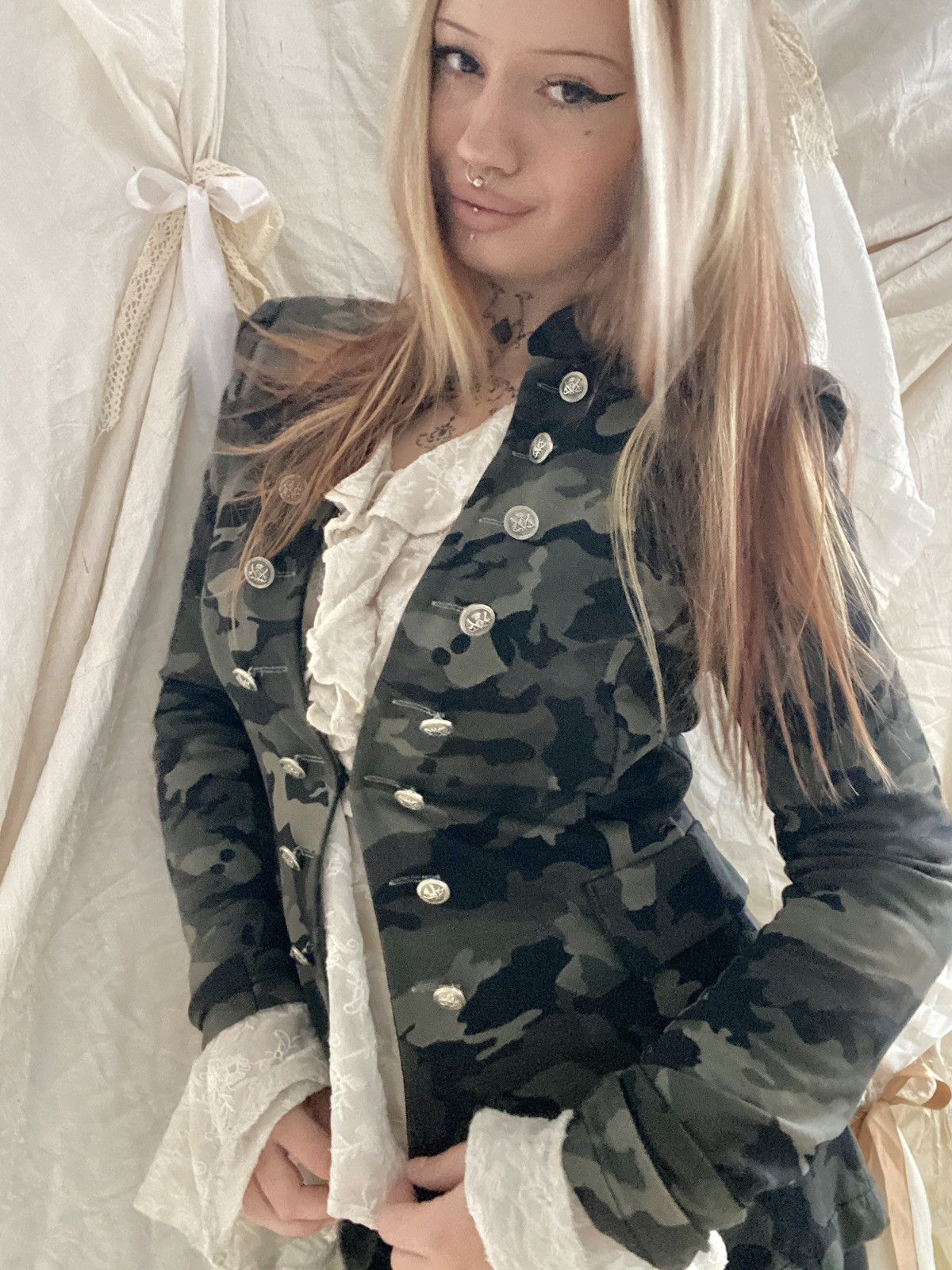 Vintage Vintage military hussar jacket Size S / US 4 / IT 40 - 3 Thumbnail