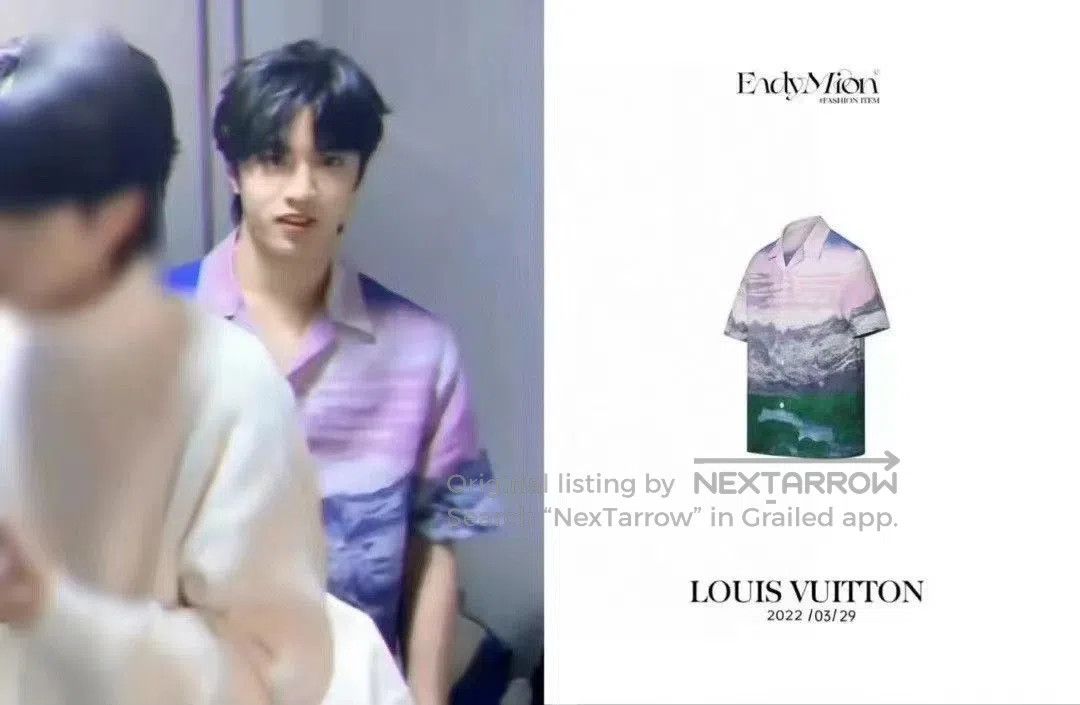 Louis Vuitton Louis Vuitton SS22 Landscape Print Casual Shirt. Size US M / EU 48-50 / 2 - 5 Thumbnail