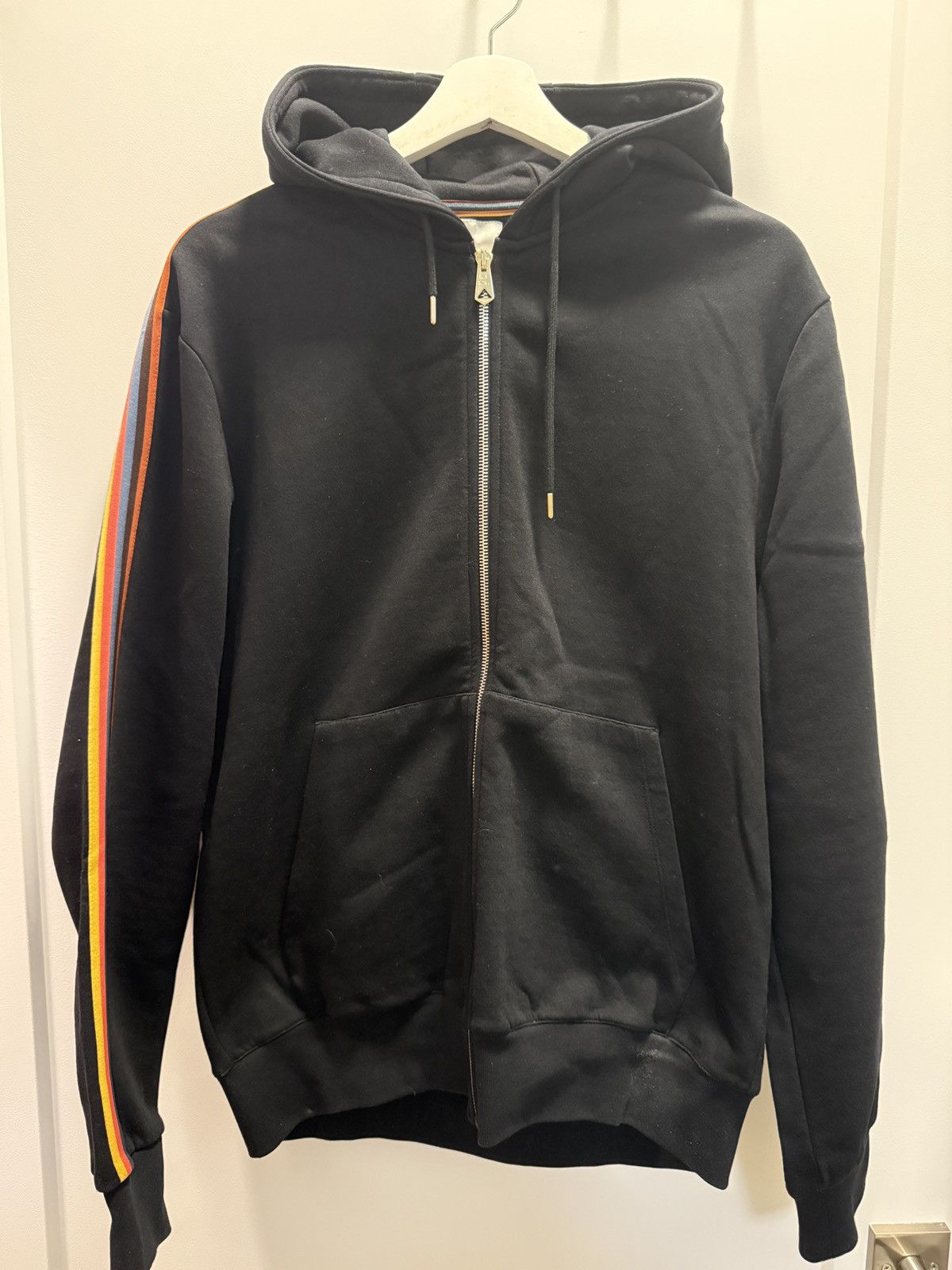 Paul Smith Paul Smith Stripe Zip-up hoodie L Size US L / EU 52-54 / 3 - 1 Thumbnail
