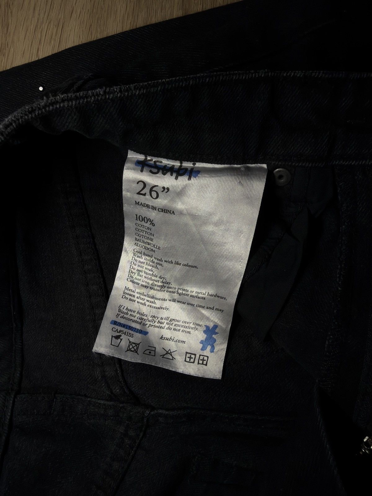 Ksubi ksubi black jeans Size 26" / US 2 / IT 38 - 6 Thumbnail