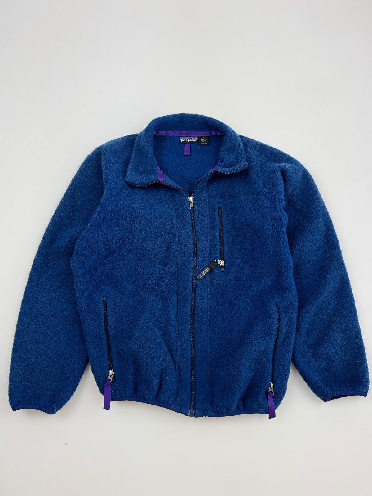 Patagonia 1990’s Vintage Patagonia Synchilla Blue Fleece Jacket Size US M / EU 48-50 / 2 - 3 Thumbnail