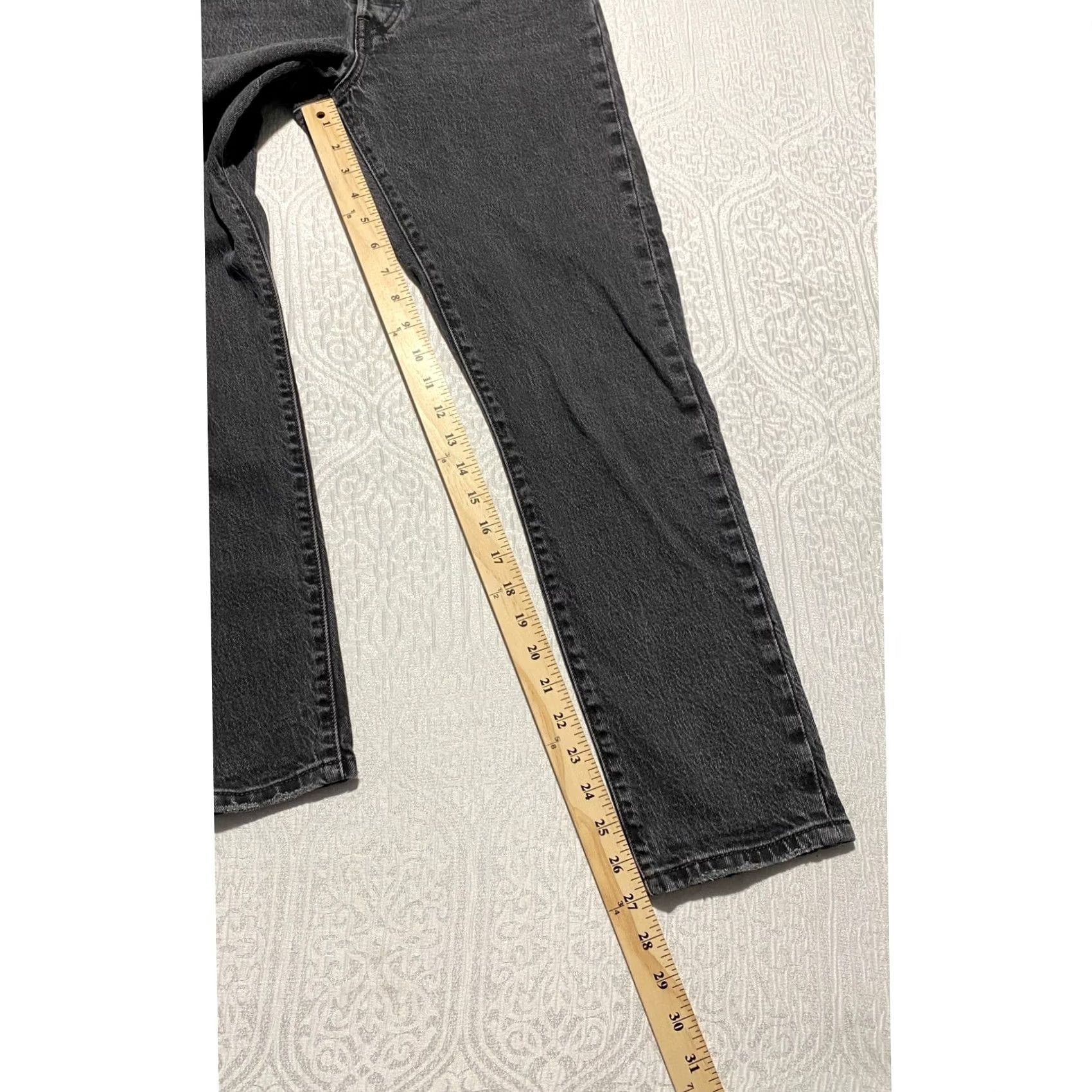 Levi's VINTAGE Levi's 501 S Skinny Jeans Womens 27x28 High Rise Button Fly Black Charcoal Wash 29502-0227 Size 27" / US 4 / IT 40 - 5 Thumbnail
