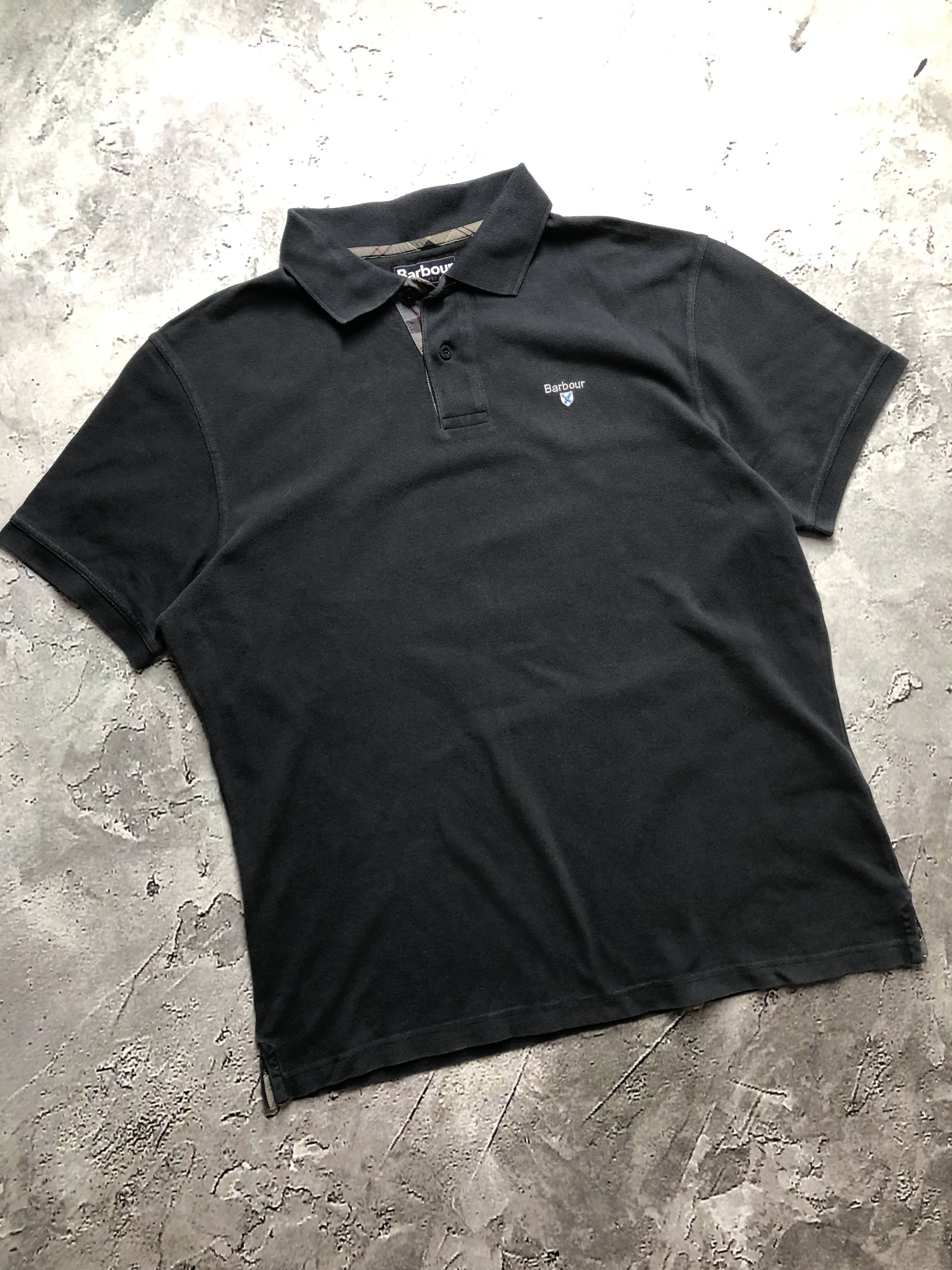 Barbour Barbour Vintage Polo Short Sleeve Size US L / EU 52-54 / 3 - 2 Thumbnail