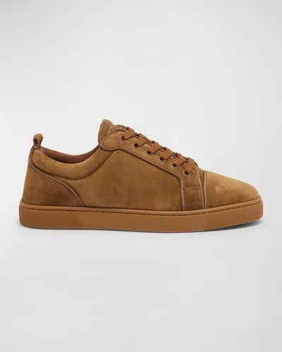 Christian Louboutin o1s1wg110924 Louis Junior Low Top Sneaker in Brown Size US 9 / EU 42 - 1 Thumbnail