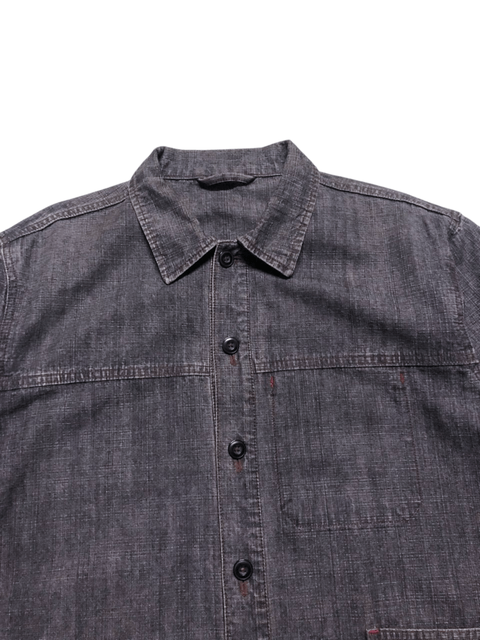 Yohji Yamamoto Yohji Yamamoto Sacsny Y'saccs Denim Chore Jacket Size US L / EU 52-54 / 3 - 8 Thumbnail