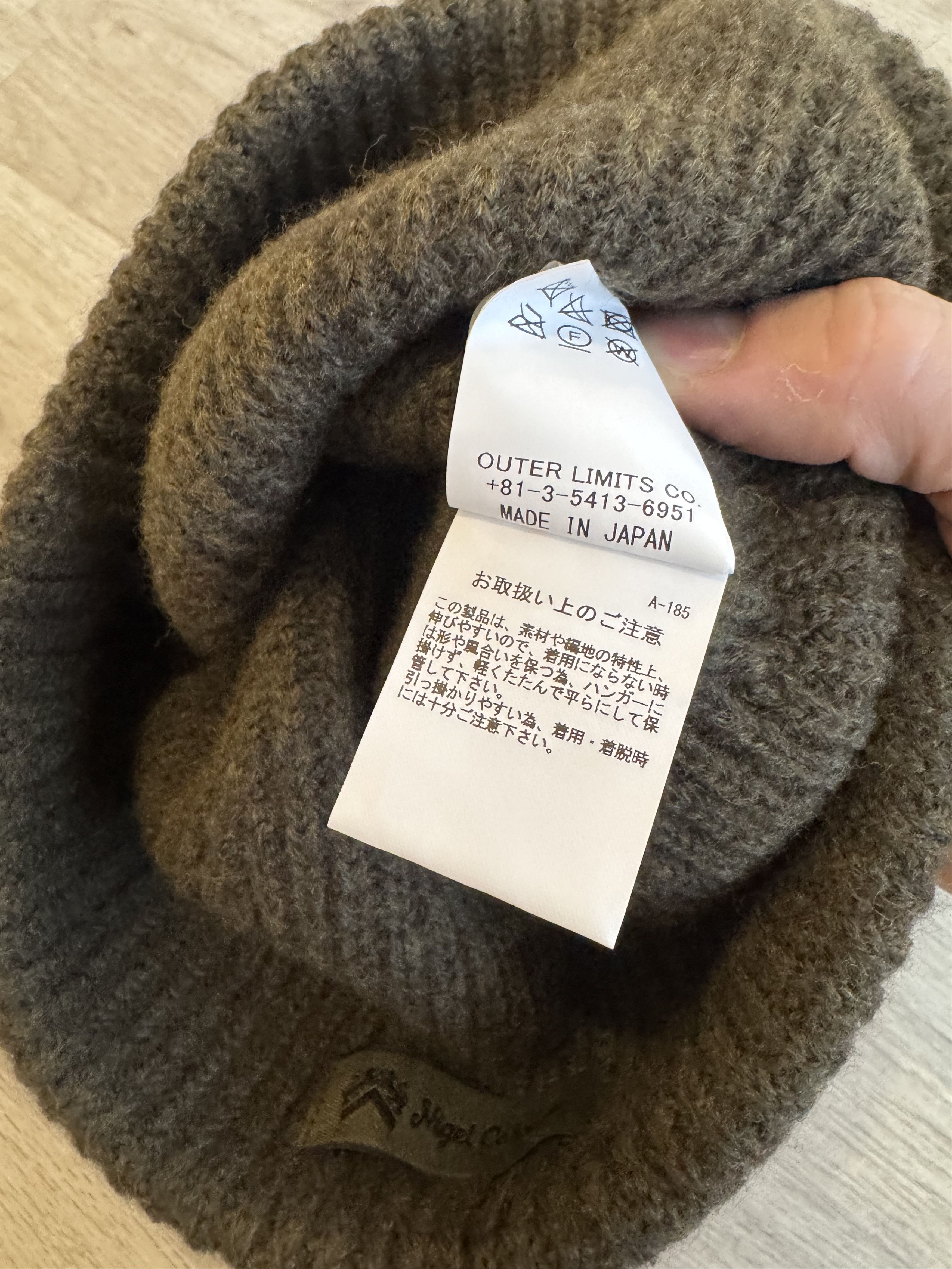 Nigel Cabourn Nigel Cabourn Mountaineer Knit Cap Size ONE SIZE - 5 Thumbnail