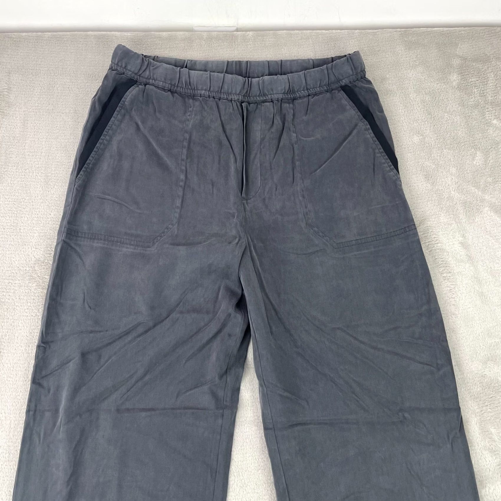 Soft Surroundings Soft Surroundings Lush Living Pants Women Small Gray Wide Leg Designer Size 30" / US 8 / IT 44 - 5 Thumbnail