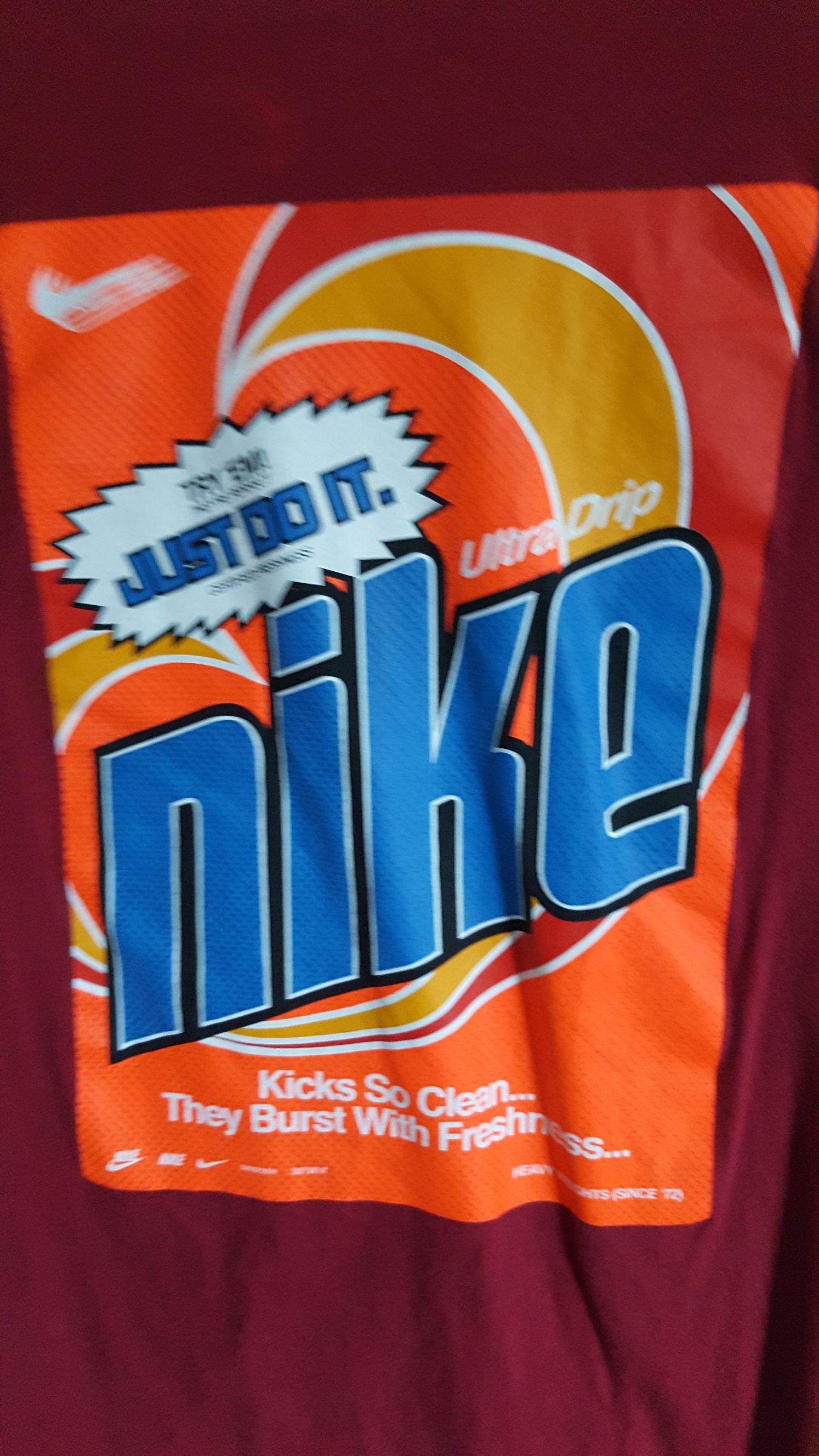 Nike Red Nike Detergent Shirt Size US L / EU 52-54 / 3 - 2 Thumbnail