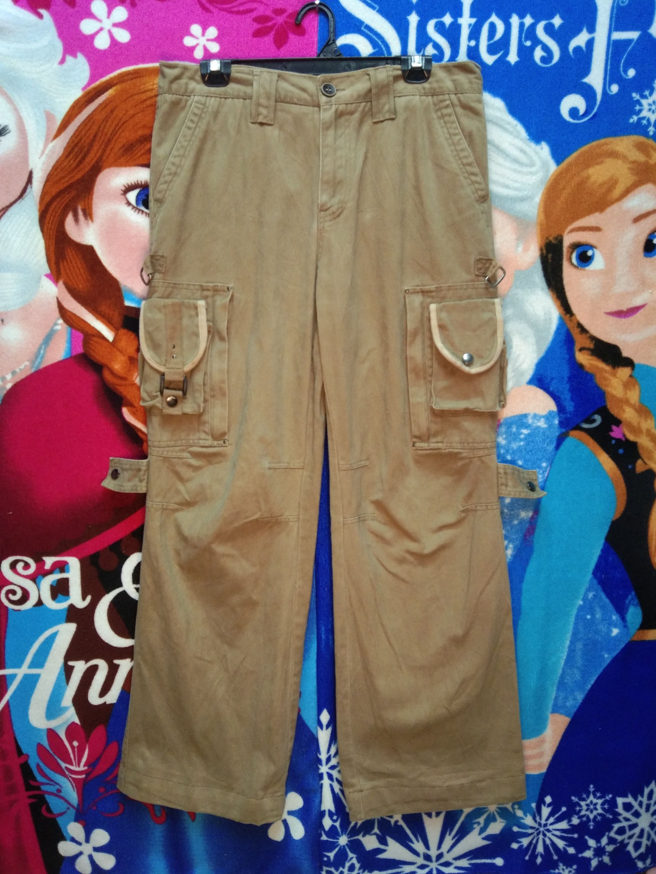 Japanese Brand INTERCREW MULTIPOCKET CARGOPANT Size US 34 / EU 50 - 1 Thumbnail