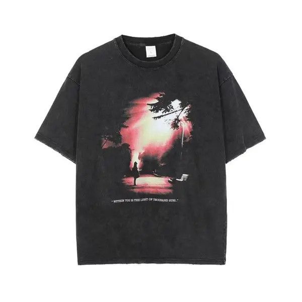 VIBE y2k Retro Hip Hop Loose Fit Sports T-Shirt Size US XL / EU 56 / 4 - 1 Thumbnail