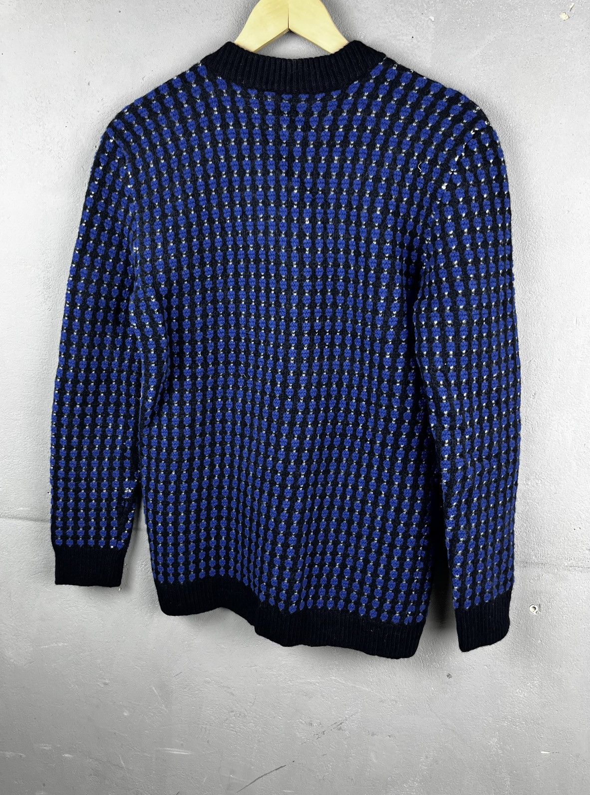 Alexander McQueen Alexander McQueen MCQ Men’s Black Wool Sweater Size US M / EU 48-50 / 2 - 9 Thumbnail