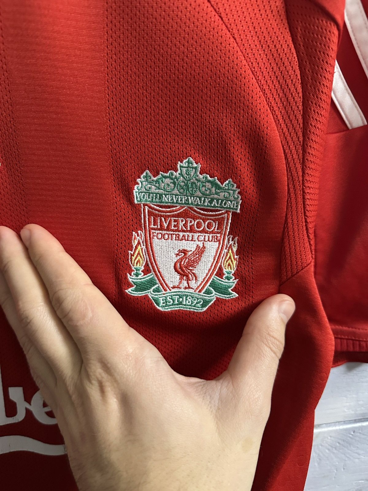 Adidas Rare Vintage Soccer Jersey Torres Liverpool Adidas Centr Size US M / EU 48-50 / 2 - 2 Thumbnail
