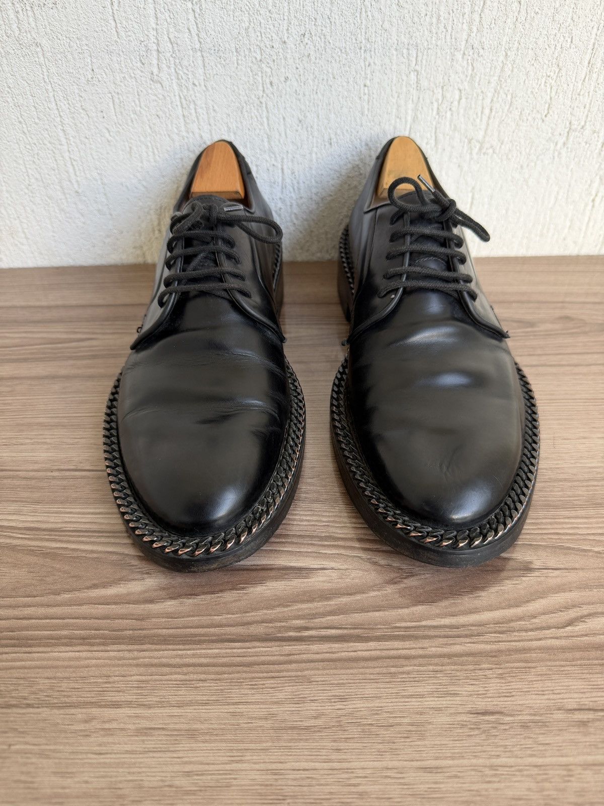 Raf Simons 🕷️ss12 chain derby Size US 9 / EU 42 - 1 Thumbnail