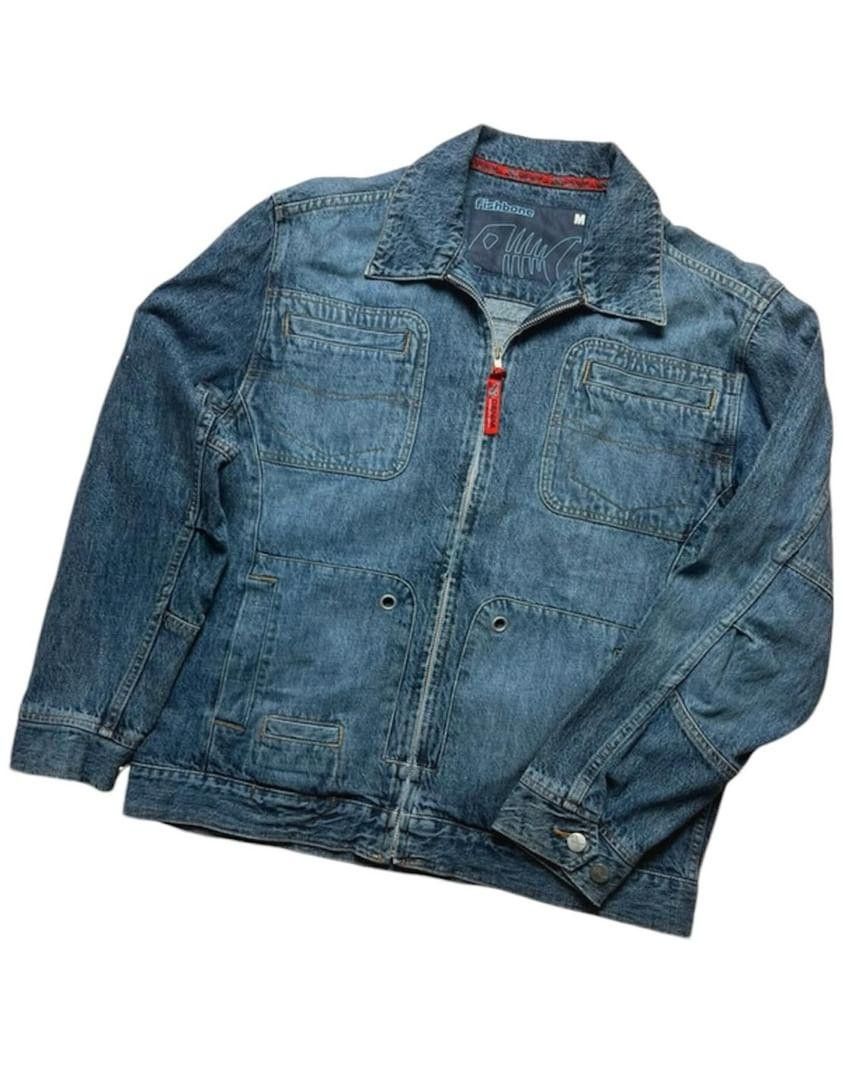 Other Fishbone denim jacket Y2k 💥🔥 Size US M / EU 48-50 / 2 - 1 Thumbnail