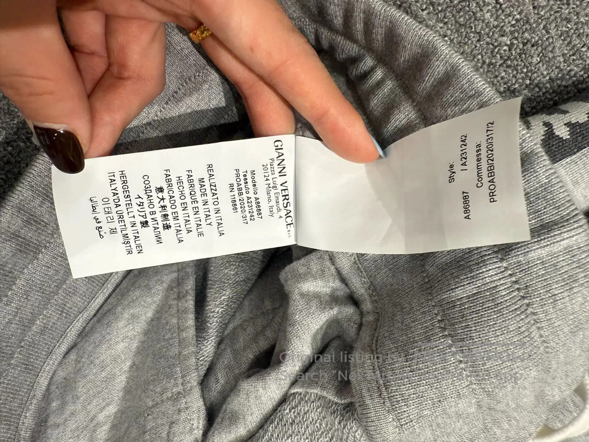 Japanese Brand VERSACE Casual Pants. Size US 28 / EU 44 - 9 Thumbnail