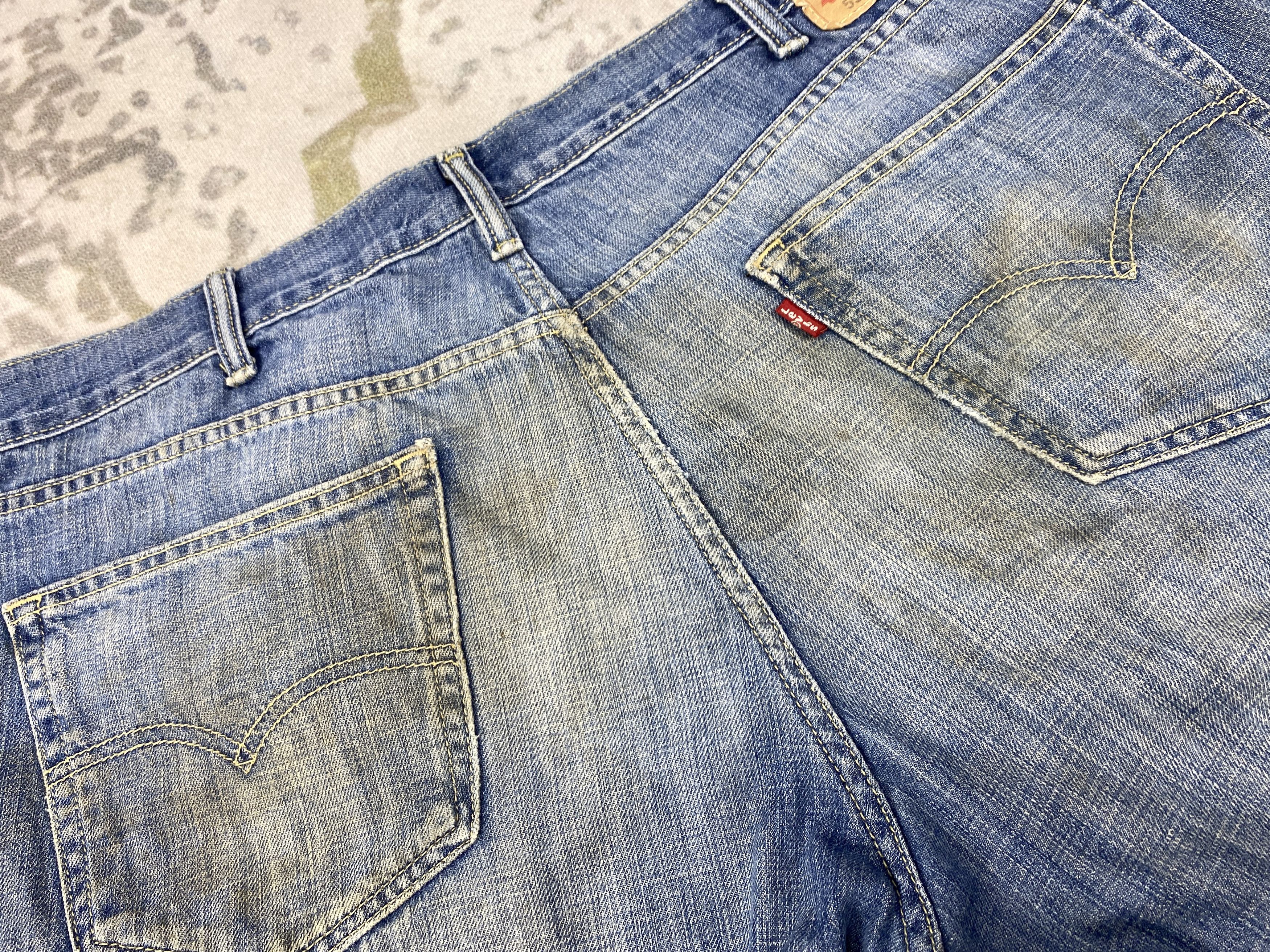 Levi's Distressed Blue Vintage Levi's 559 41x31.5 Denim -JN1444 Size US 41 - 13 Thumbnail