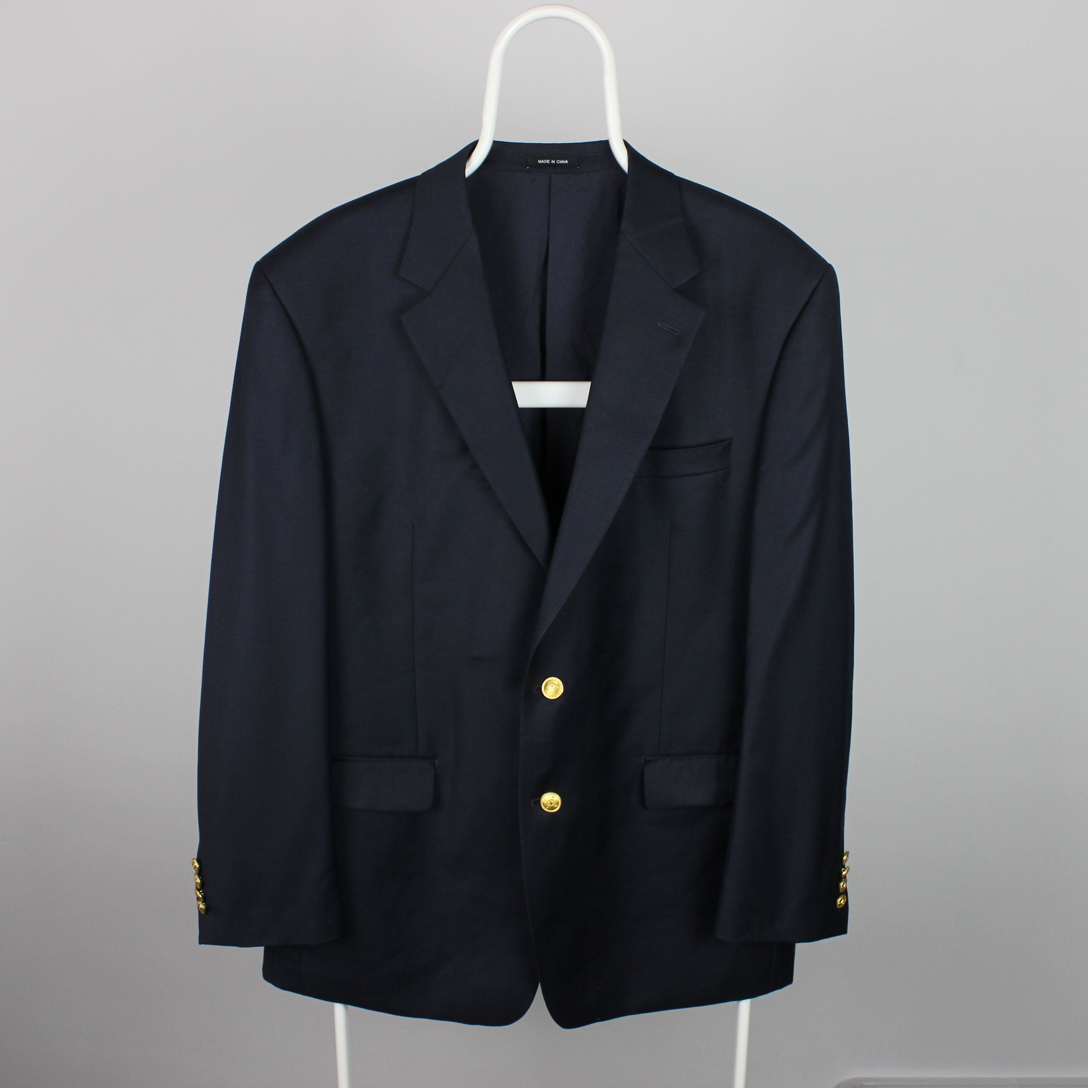 Polo Ralph Lauren Ralph lauren blazer navy blue wool 44R 54 Gold Buttons Size 44R - 3 Thumbnail