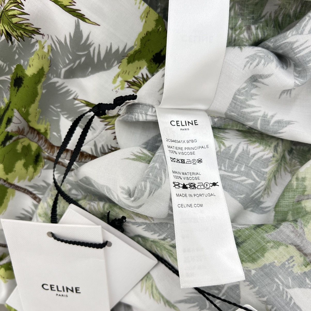 Celine × Hedi Slimane Celine Short Sleeve Shirt Size US S / EU 44-46 / 1 - 6 Thumbnail