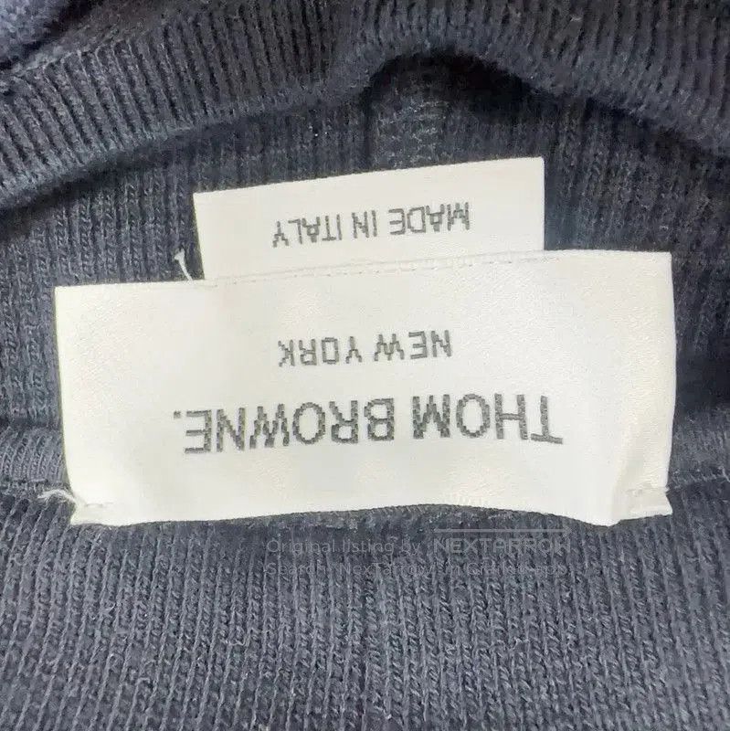 Thom Browne Thom Browne Black Cotton Casual Pants . Size US 26 / EU 42 - 3 Thumbnail